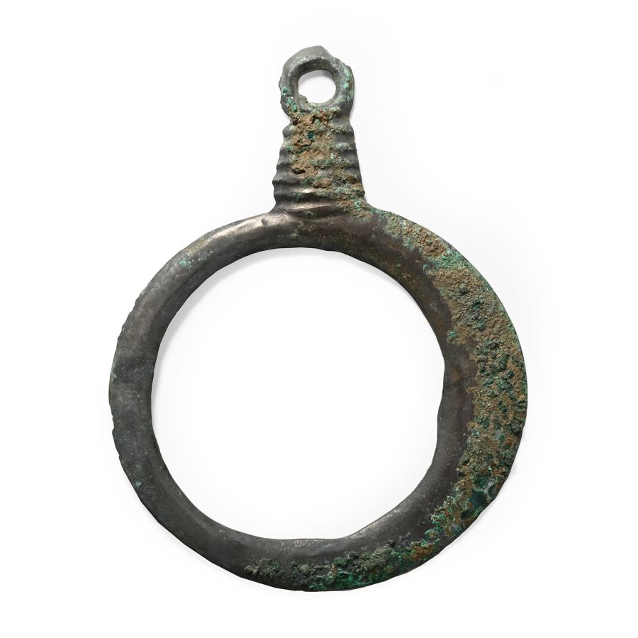 Bronze Age Spectacle Pendant