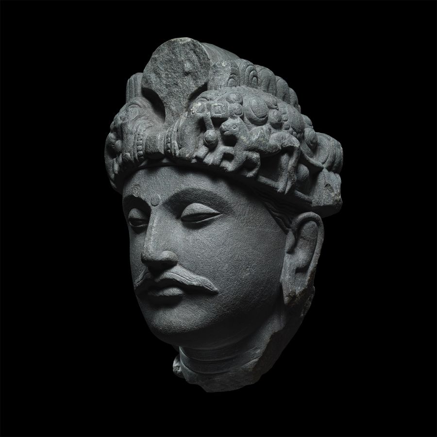 'The Kelton' Gandharan Head of a Bodhisattva