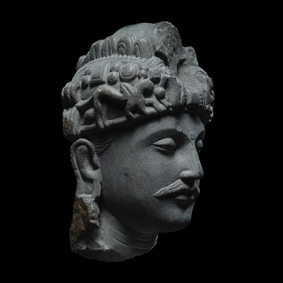 'The Kelton' Gandharan Head of a Bodhisattva