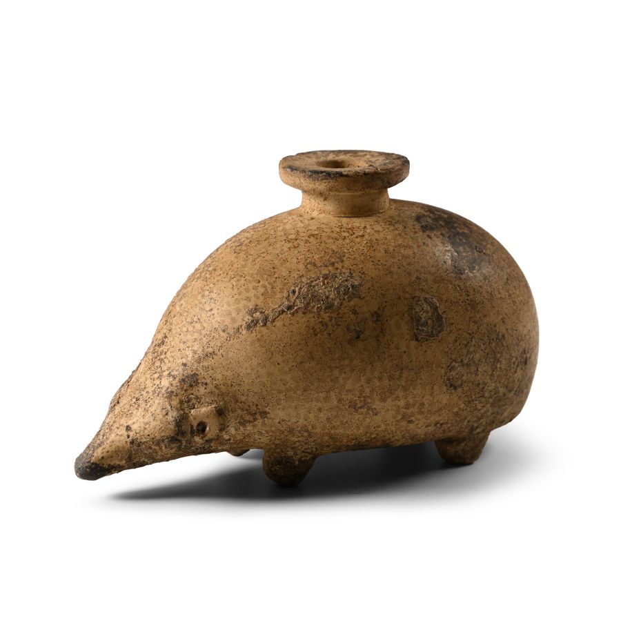 Greek Corinthian Hedgehog Aryballos