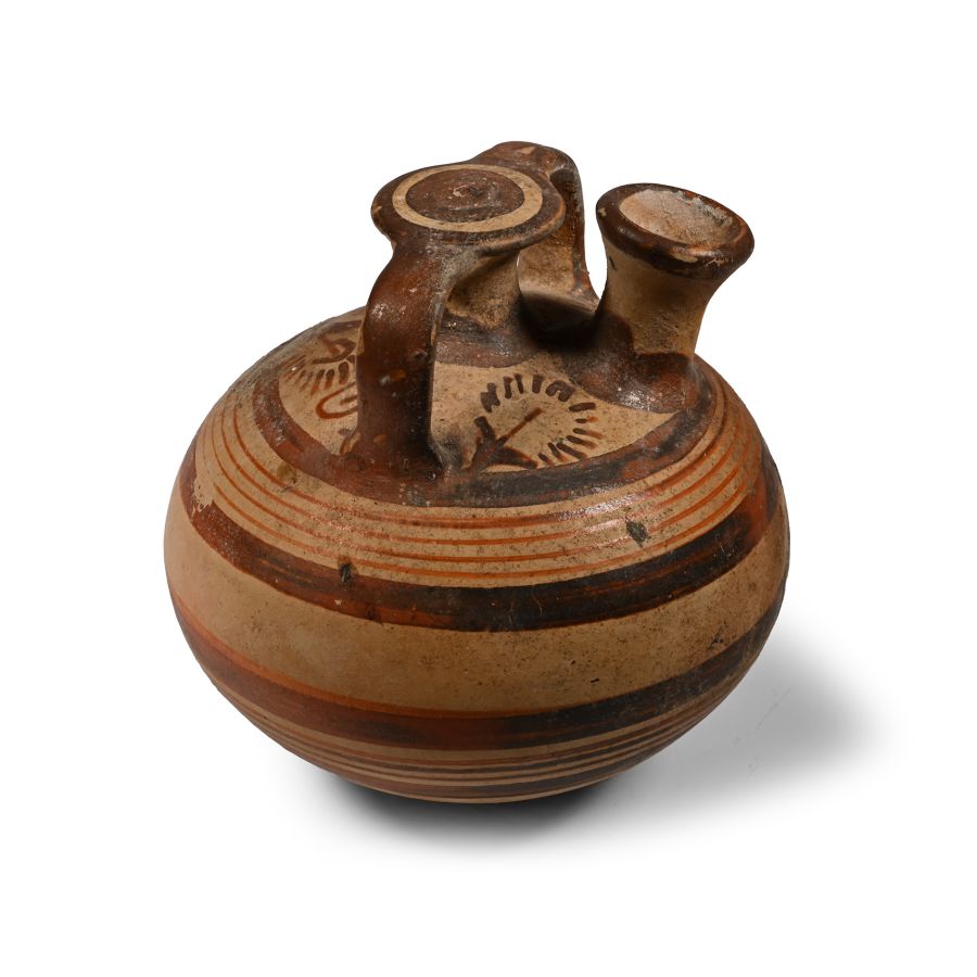Mycenaean Terracotta Stirrup Jar