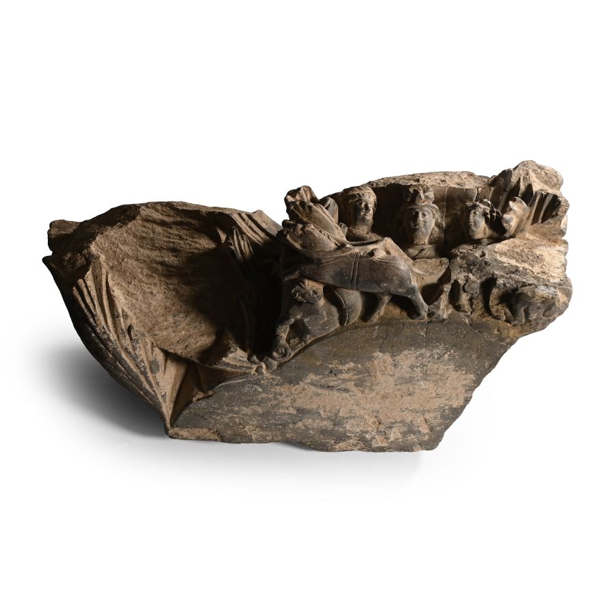 Gandharan Schist Frieze Fragment