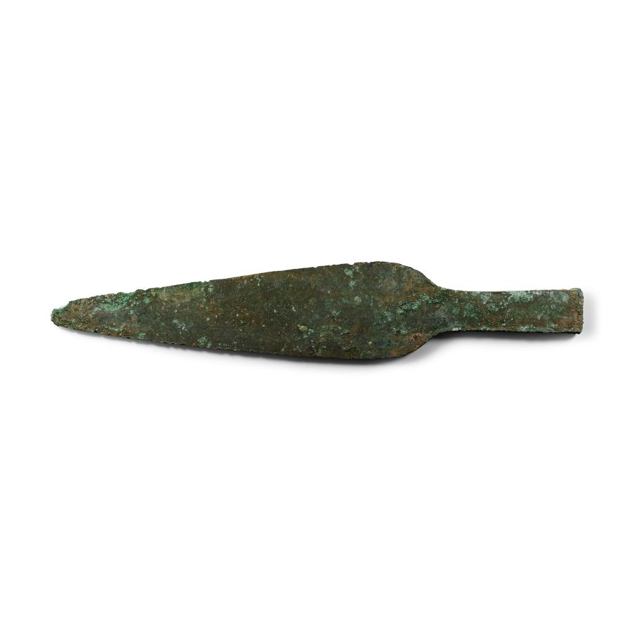 Western Asiatic Integral Hilted Bronze Short Sword
