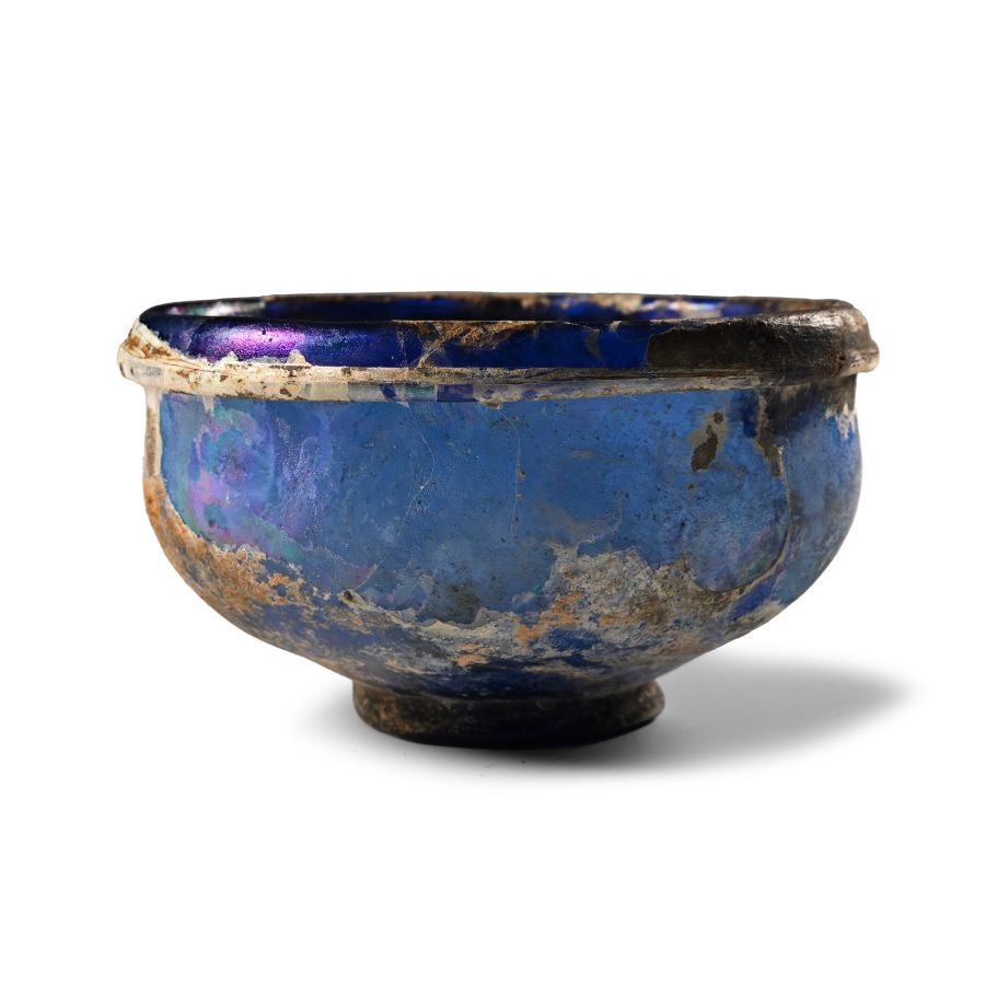 Roman Glass Bowl with Iridescence