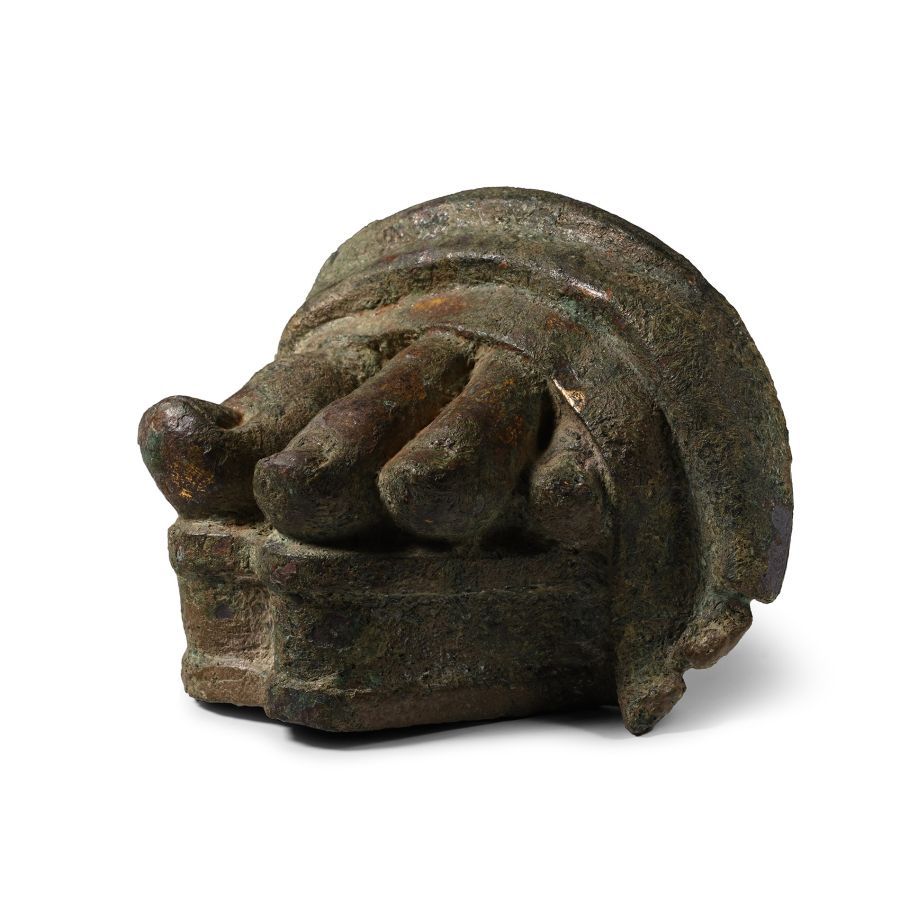 Larger Than Life-Size Roman Bronze Sandaled Toes