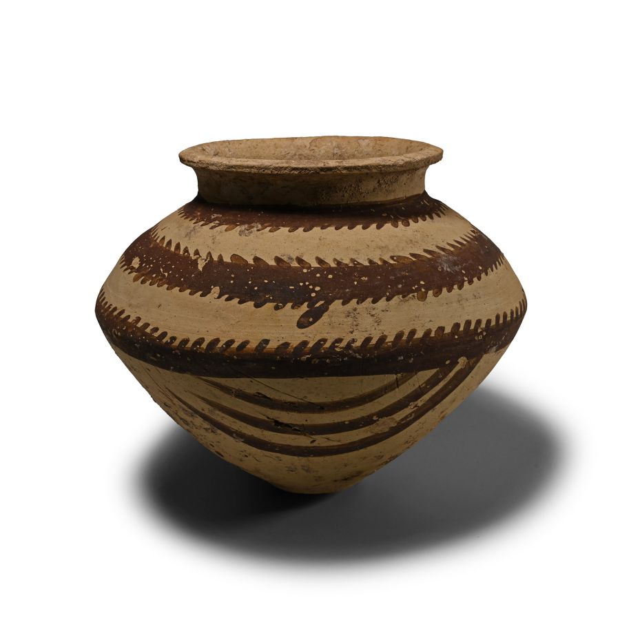 Tell Halaf Painted Terracotta Vessel
