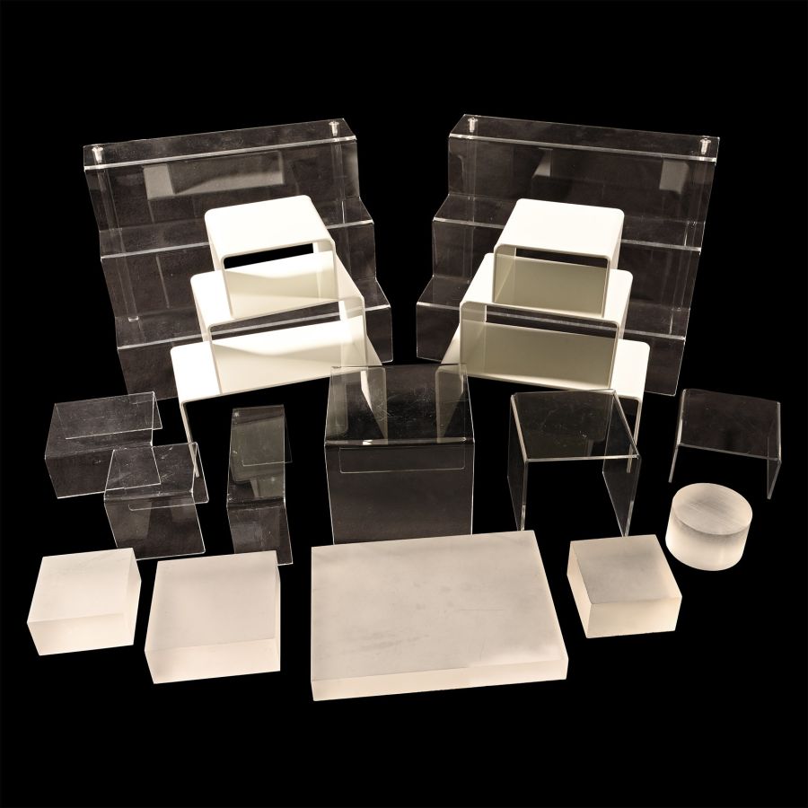Mixed Acrylic and Other Stand Group