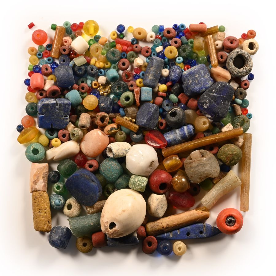 Mixed Ancient Necklace Bead Group