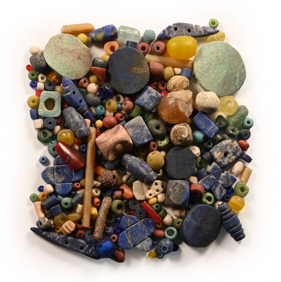 Mixed Ancient Necklace Bead Group