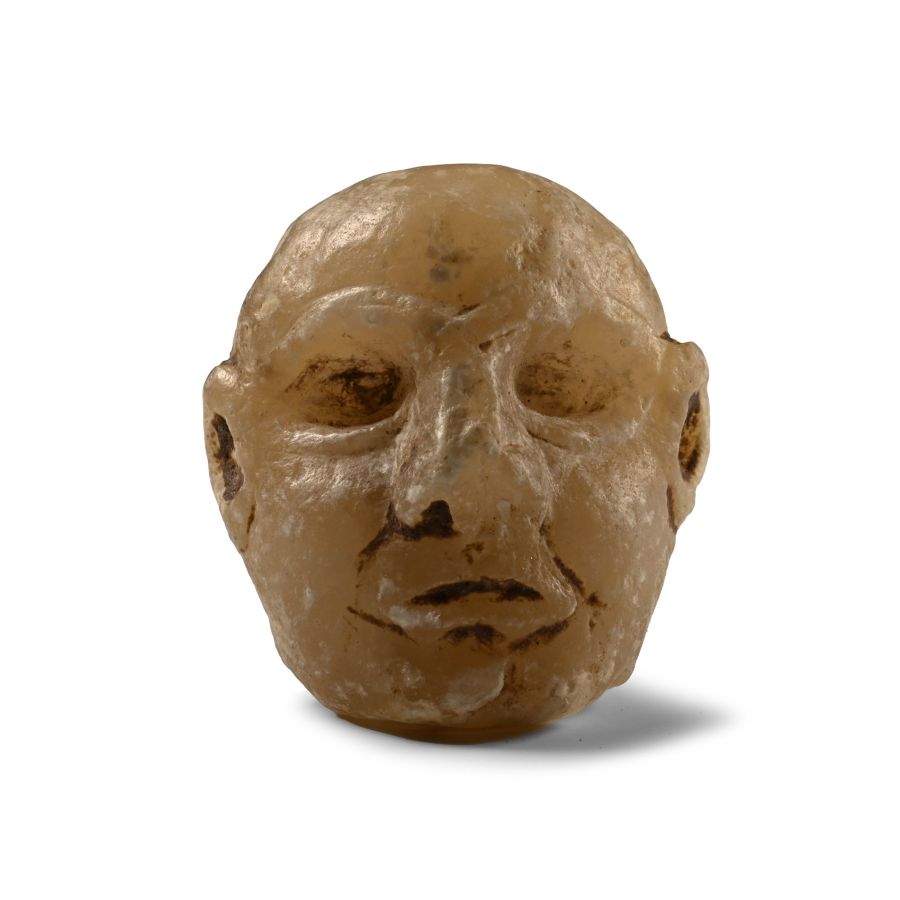 Sumerian Alabaster Head