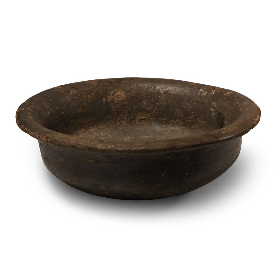 Greek Blackware Dish