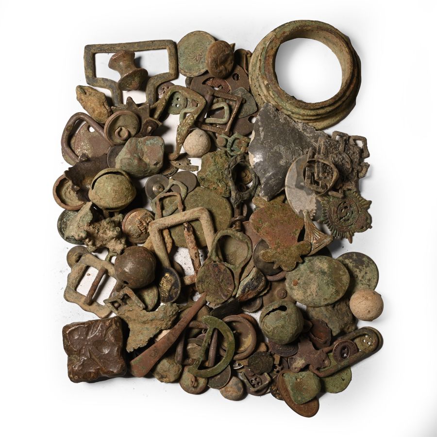 Tudor and Later Bronze and Other Artefact Collection