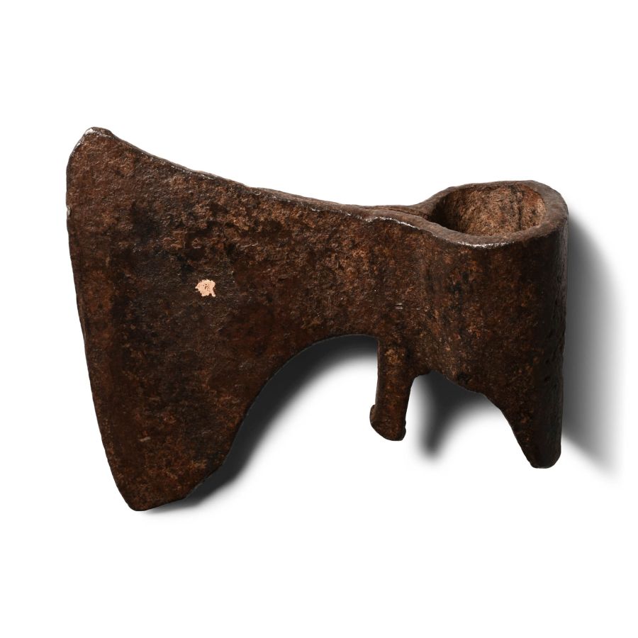 Medieval Iron Broad Axehead