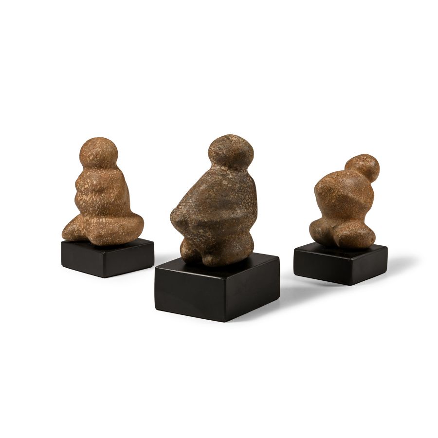 Stone Age Seated Mother Goddess Idol Collection