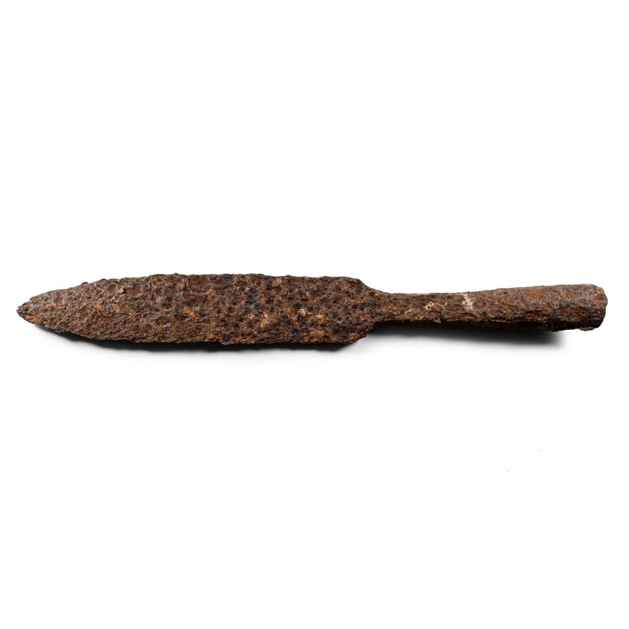 Medieval Iron Spearhead