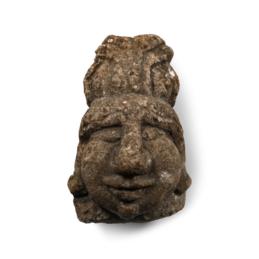 South East Asian Stone Head