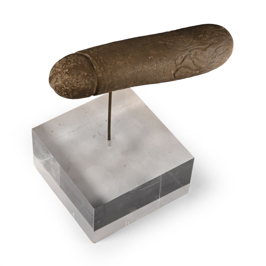 Detailed Stone Phallus