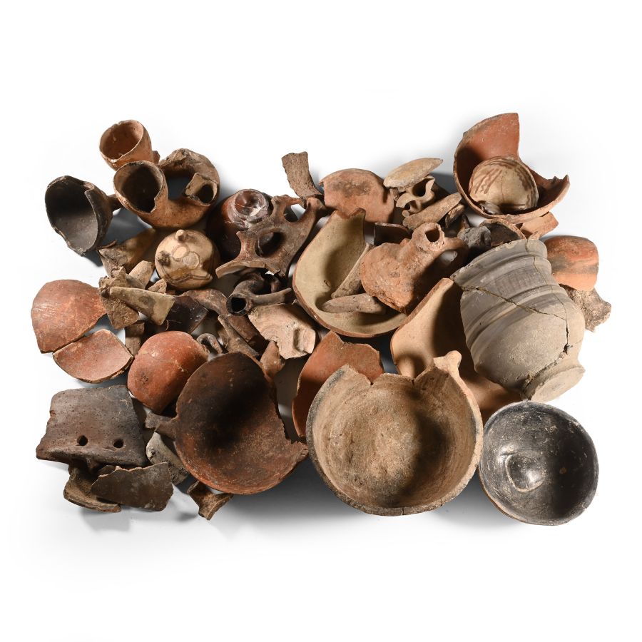 Cypriot and Other Terracotta Vessel Fragment Group