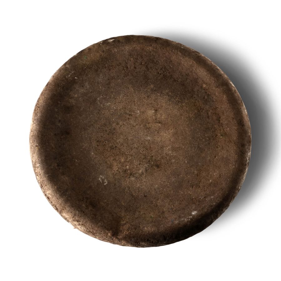 Western Asiatic Shallow Stone Mortar