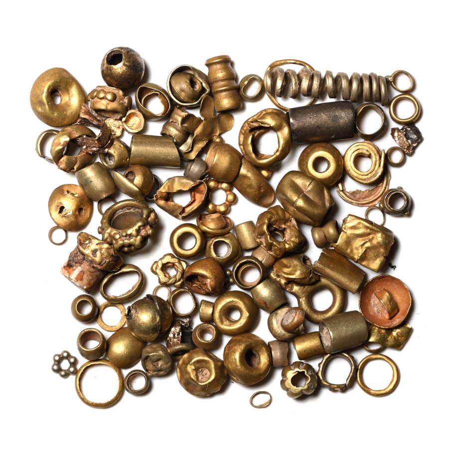 Western Asiatic Gold Bead Group