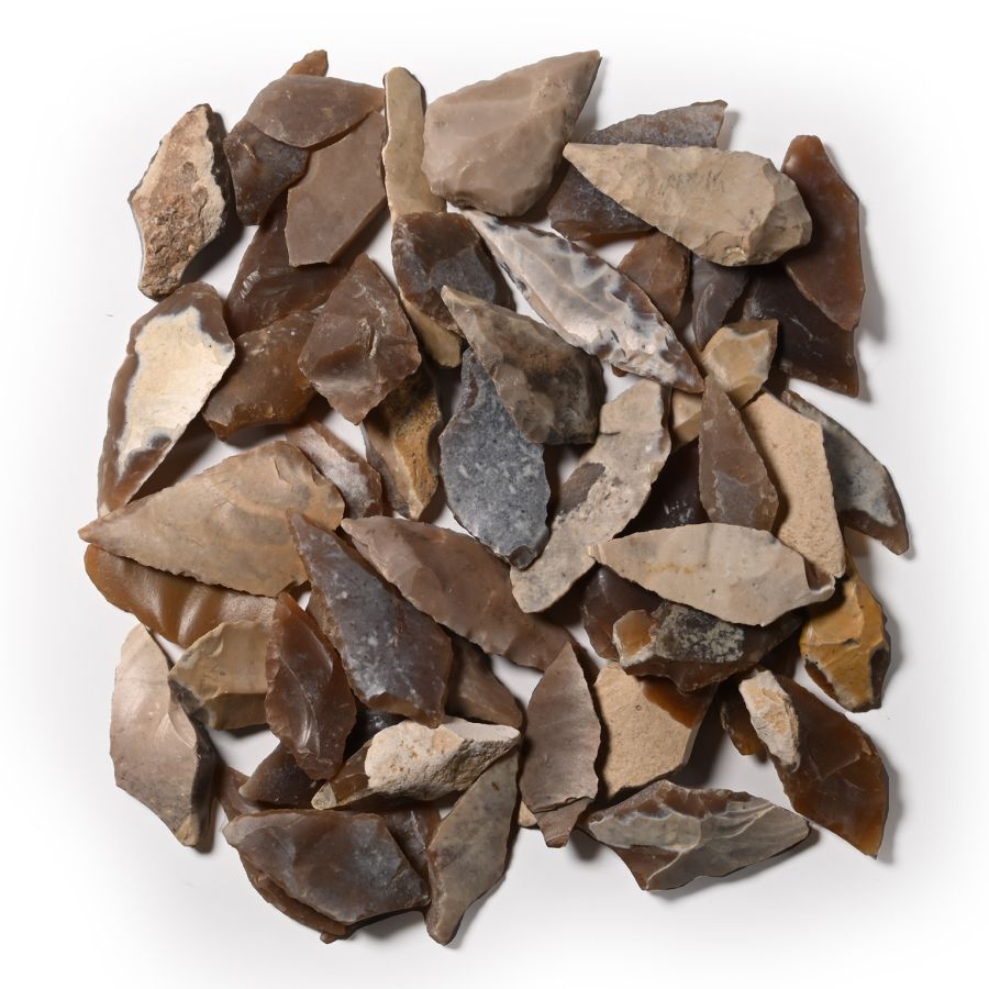 Stone Age Angular and Other Arrowhead Collection