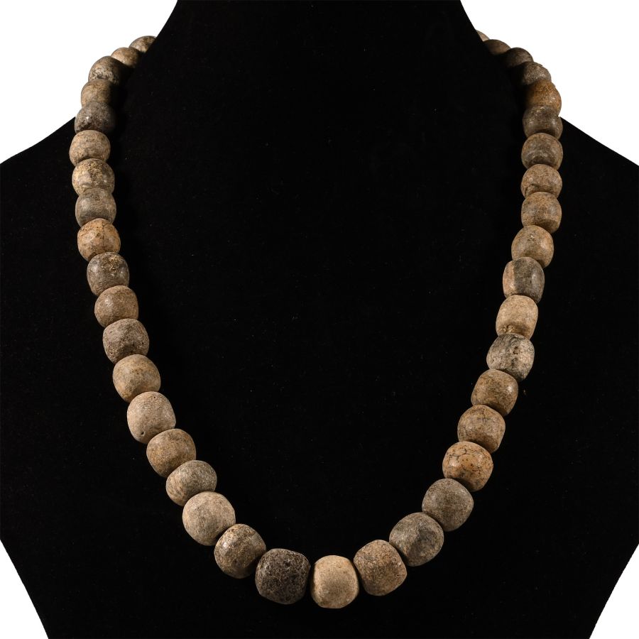 Woolly Mammoth Bone Bead Necklace String
