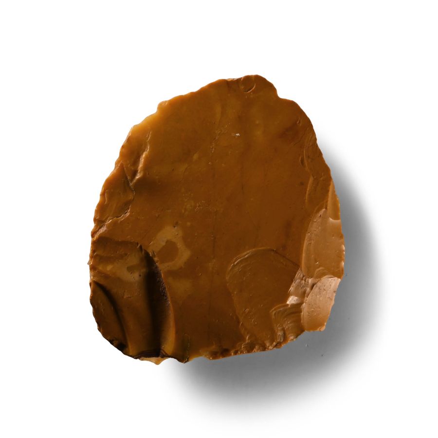 Stone Age Jasper Bifacial Handaxe