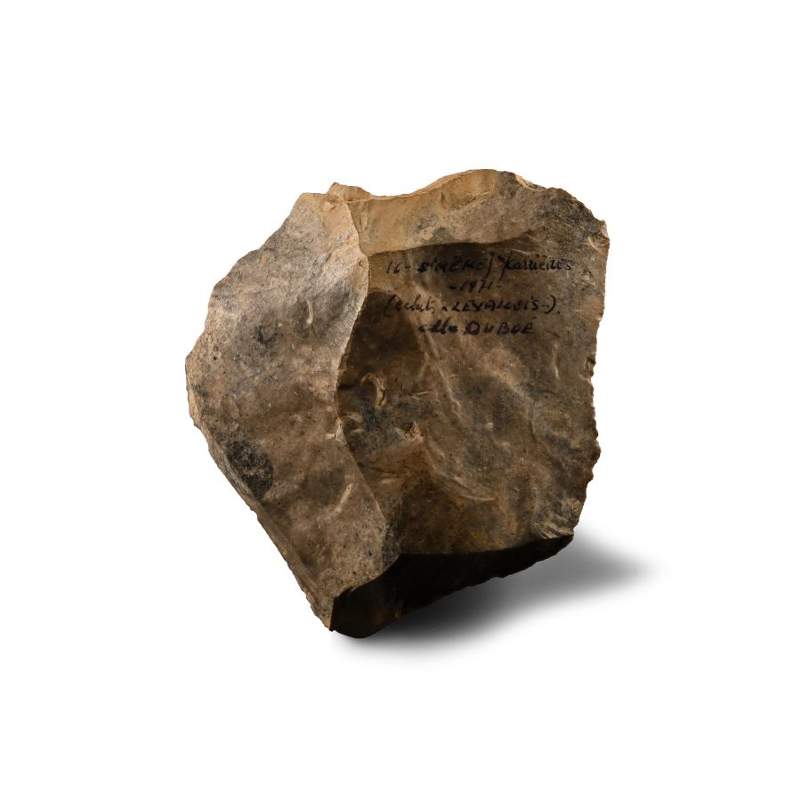 Large Stone Age Levallois Flint Knife Point