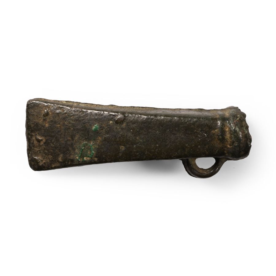 Small Bronze Age Looped and Socketted Axehead