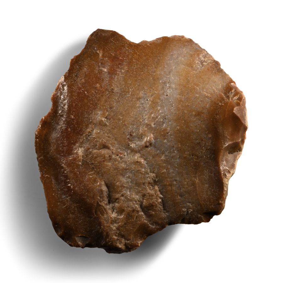 Stone Age Colombiers Mousterian Neanderthal Flint Cleaver