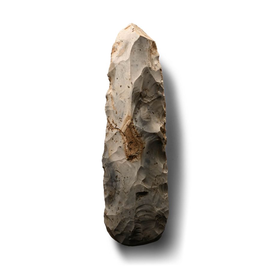 Large Stone Age Salisbury Knapped Flint Axehead