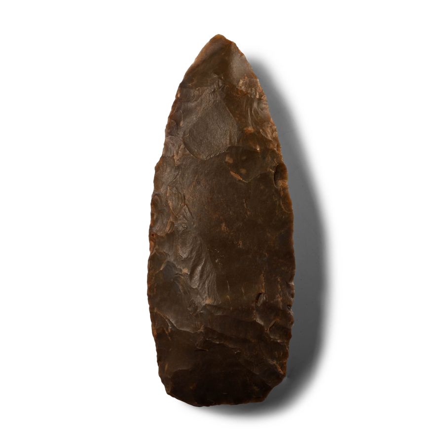 Stone Age Knapped Flint Axehead