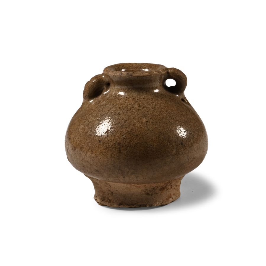 South East Asian Sawankhalok Glazed Jar