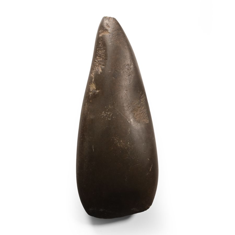 Large Stone Age British Polished Langdale Tuff Axehead
