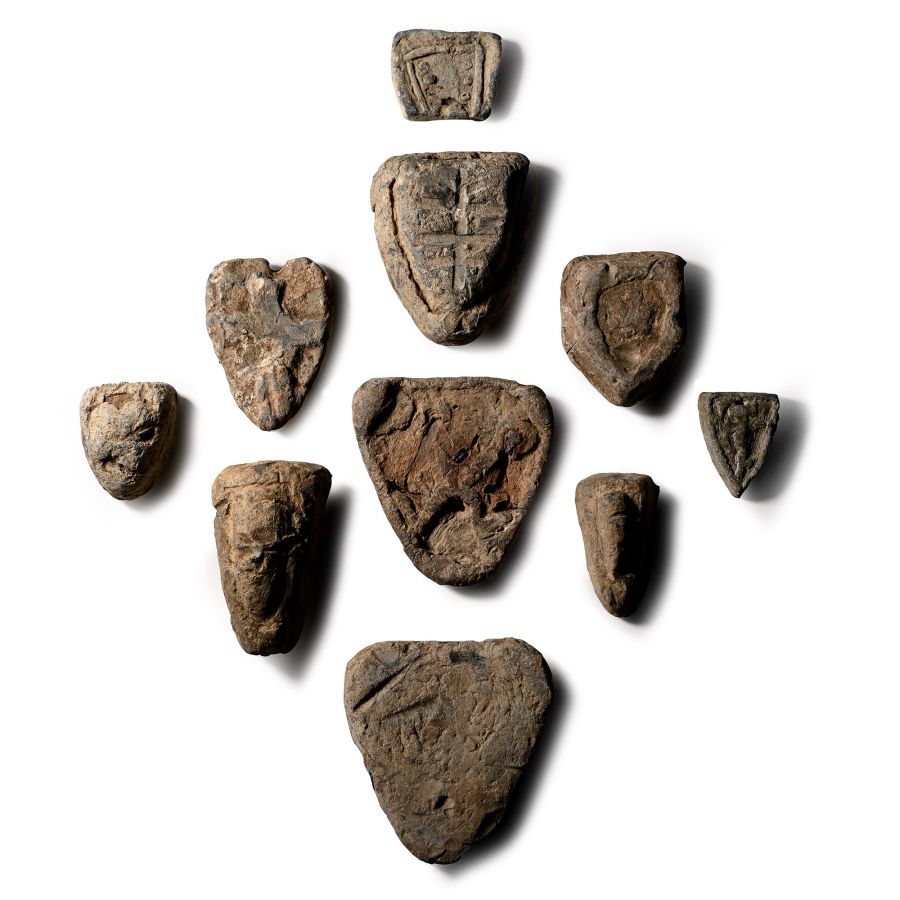 Medieval Lead Weight Collection
