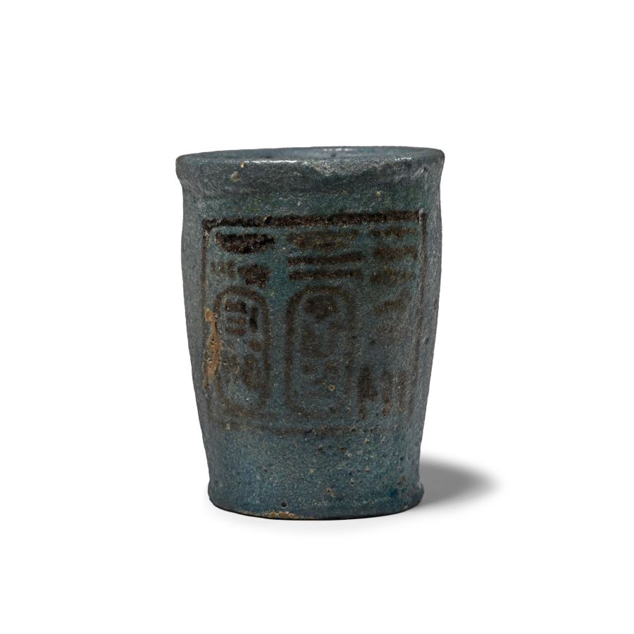 Egyptian Faience Offering Cup of Ramesses II
