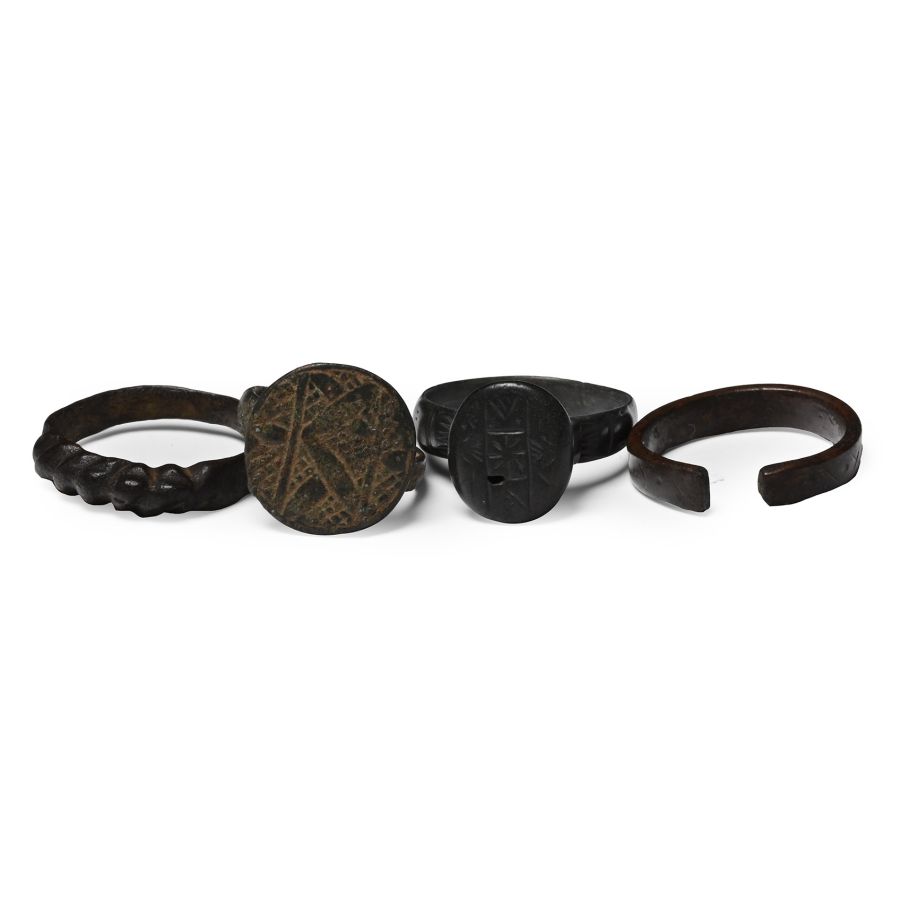 Medieval Bronze Ring Collection