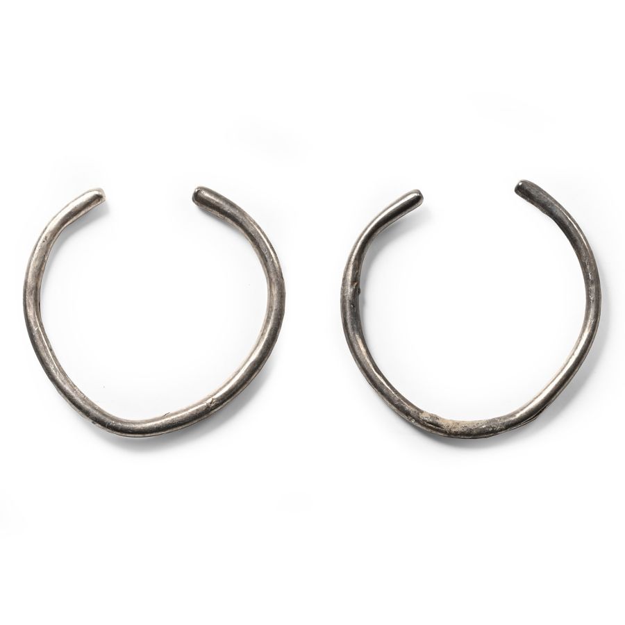 Achaemenid Silver Bracelet Pair
