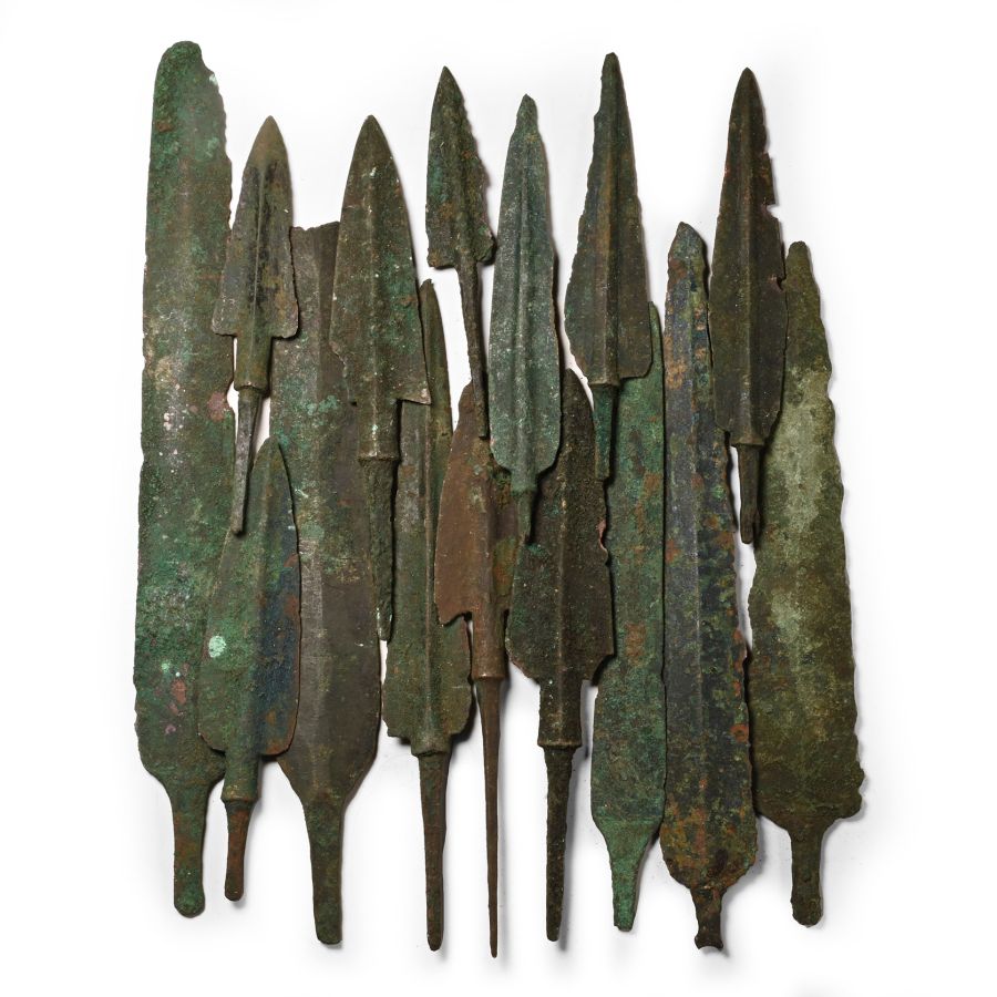 Luristan Bronze Arrows and Blades