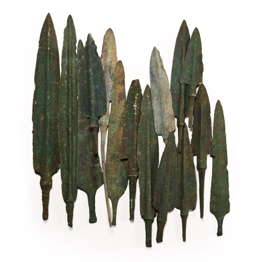 Luristan Bronze Arrow and Blade Group