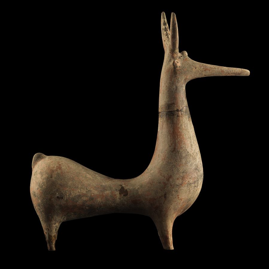 Amlash Style Terracotta Rhyton