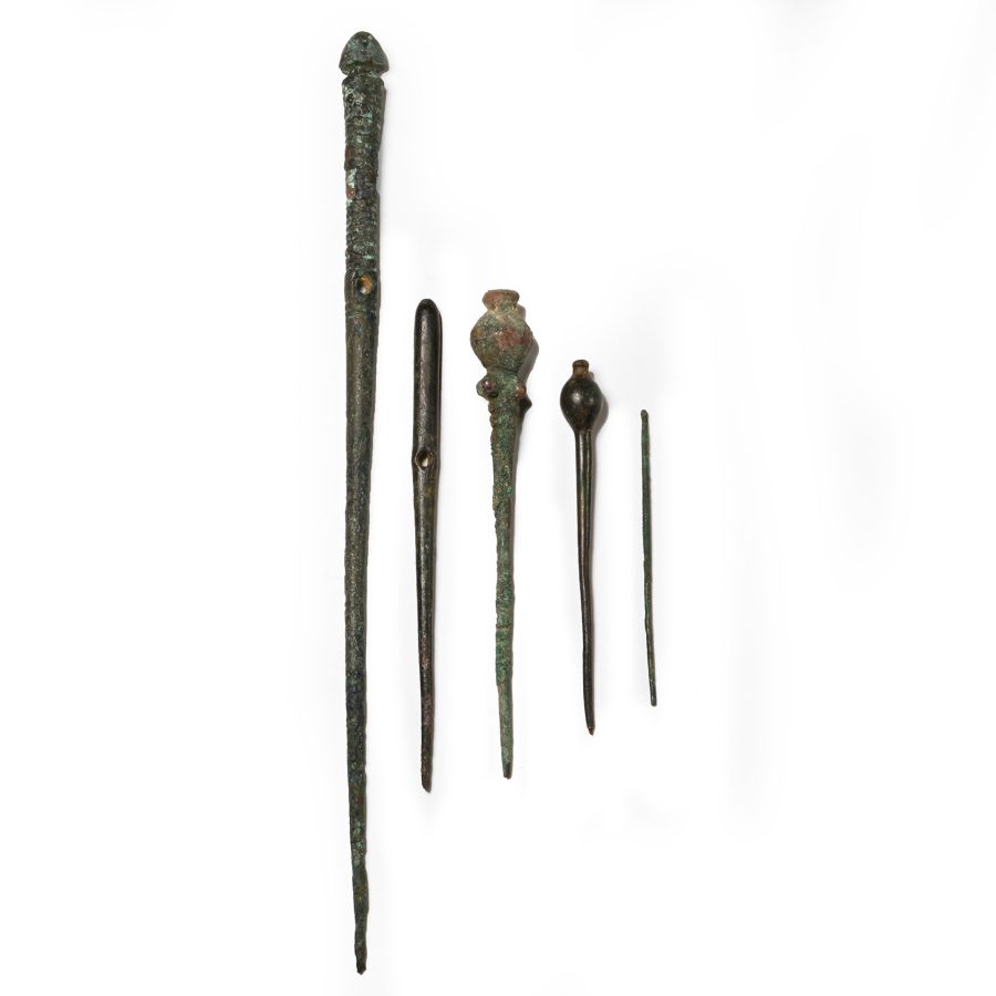 Luristan Bronze Dress Pin Group