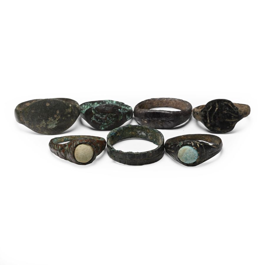 Roman and Later Bronze Ring Collection