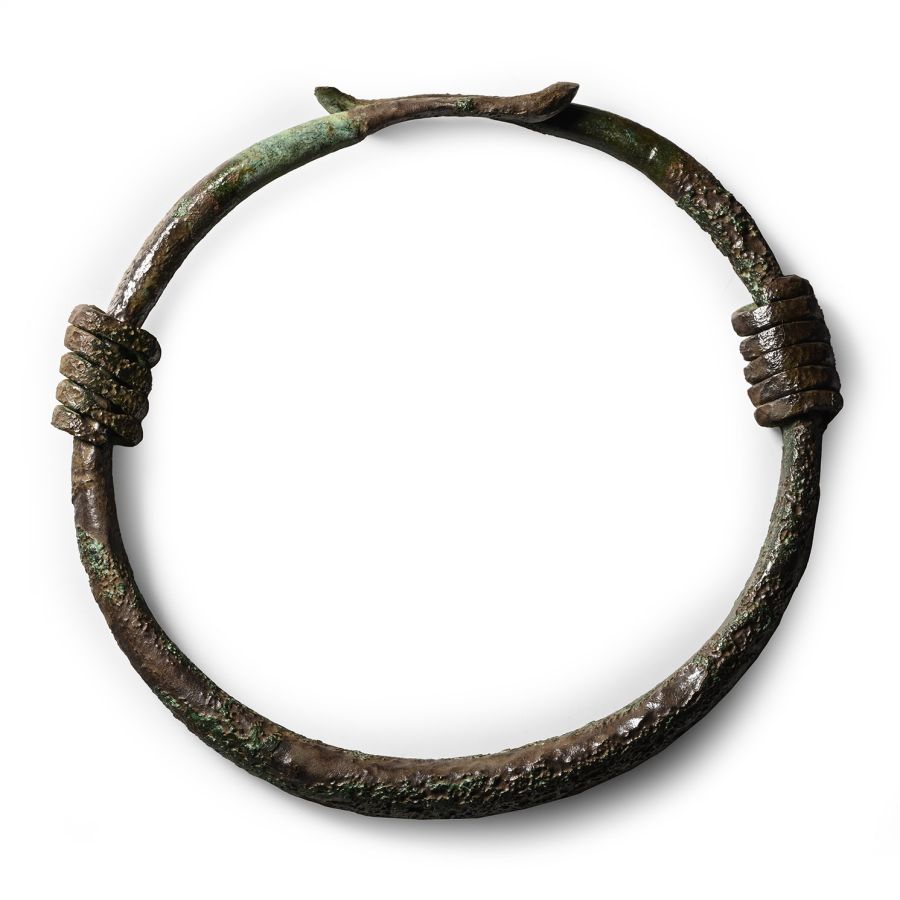 Western Asiatic Bronze Bracelet with Coils