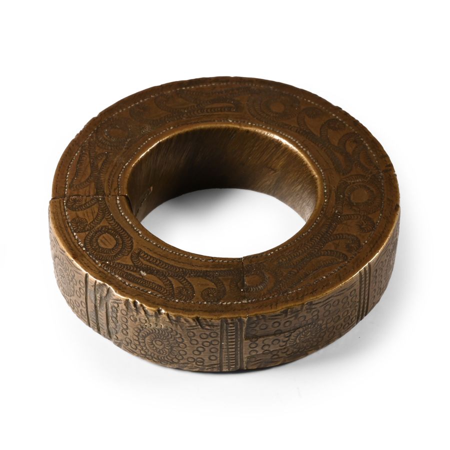 African Bronze Trade Bracelet