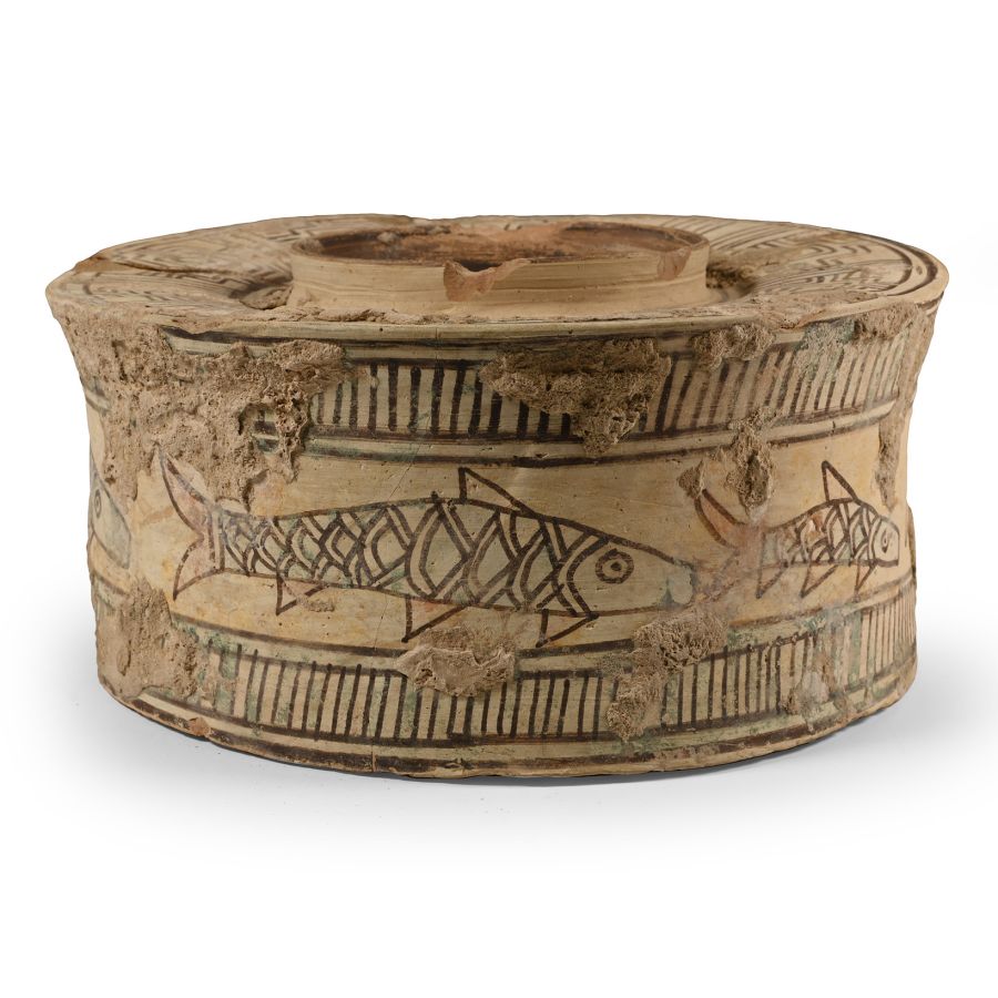 Indus Valley Bowl Fragment with Fish