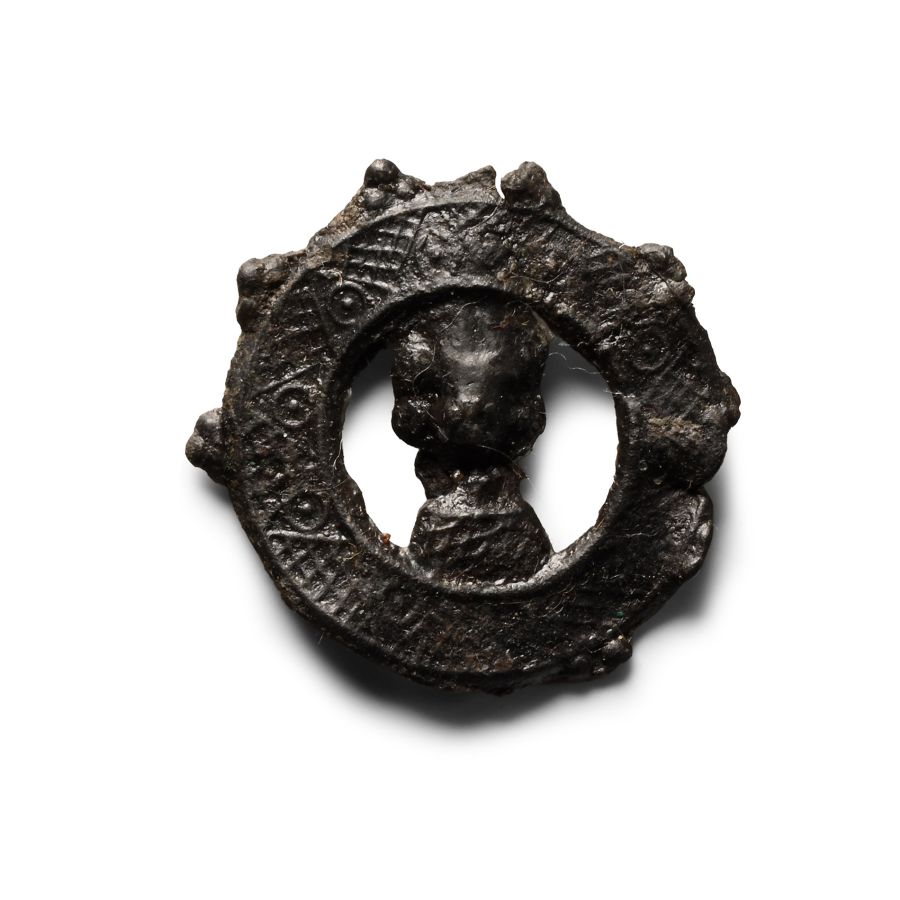 Medieval Pewter Thomas Beckett Pilgrim's Badge