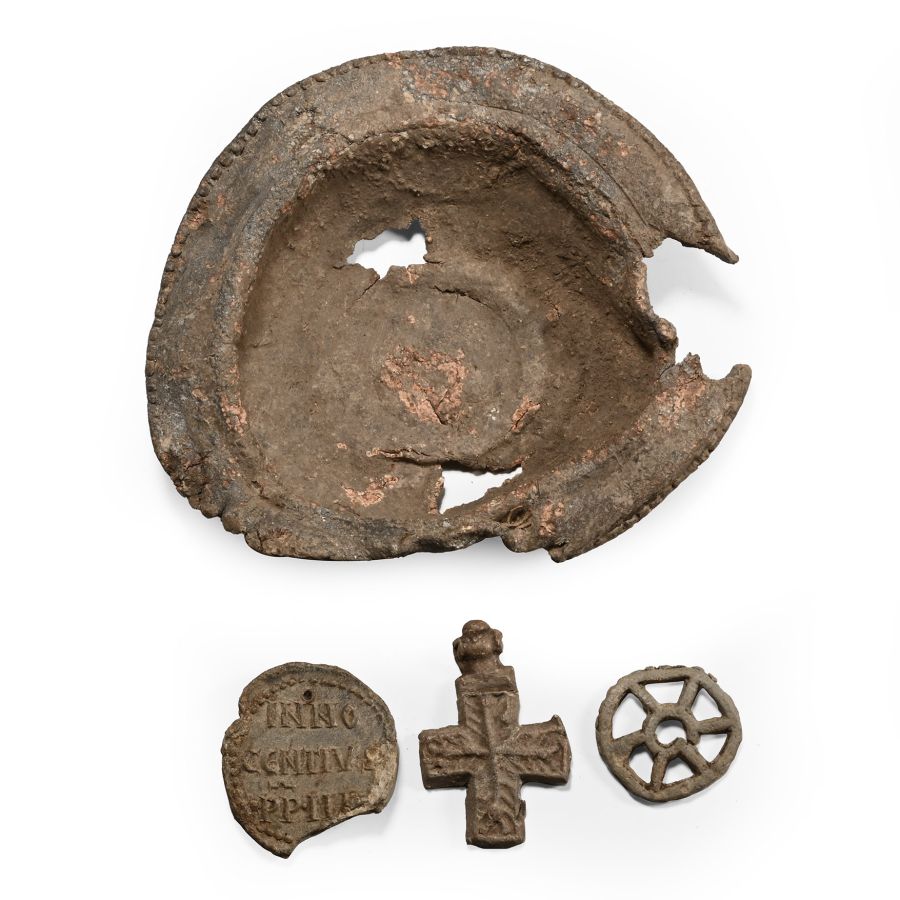 Medieval Lead Artefact Group