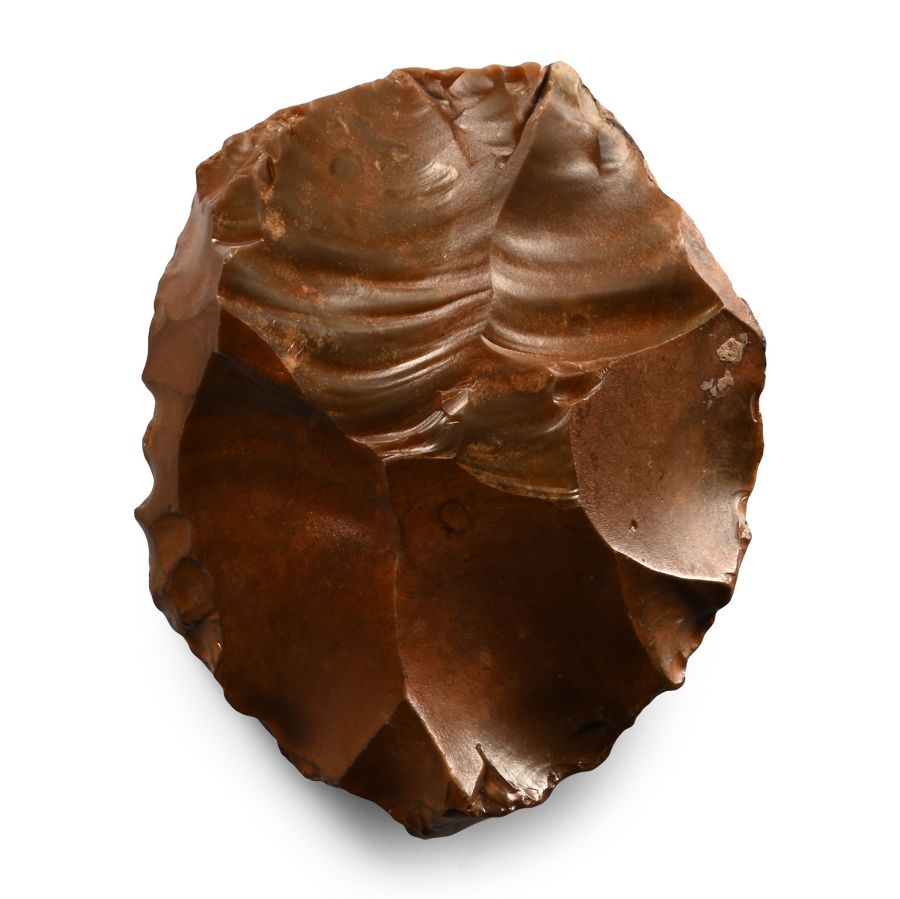 Stone Age Egyptian Flint Discoidal Handaxe