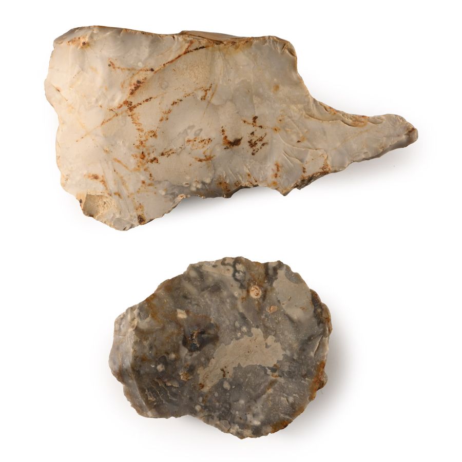 Stone Age Le Monchel Flint Tool Group